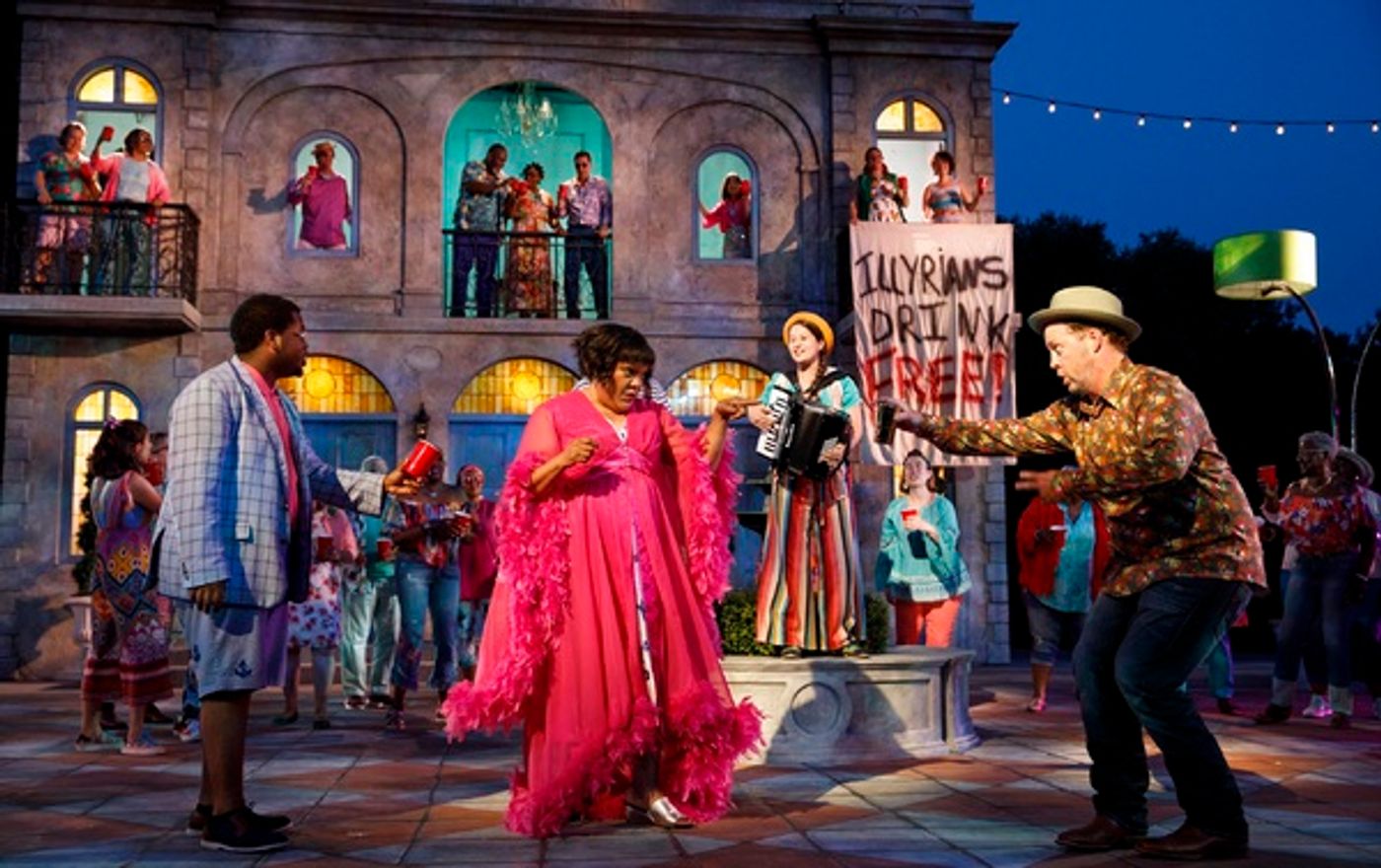 Photo Flash: First Look at Nikki M. James, Shuler Hensley & More in Public Works' TWELFTH NIGHT in the Park!  Image