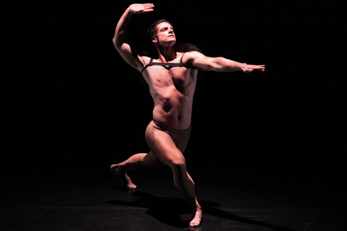 Co-producer and Paul Taylor Dance Company member Michael Apuzzo in Runes at 