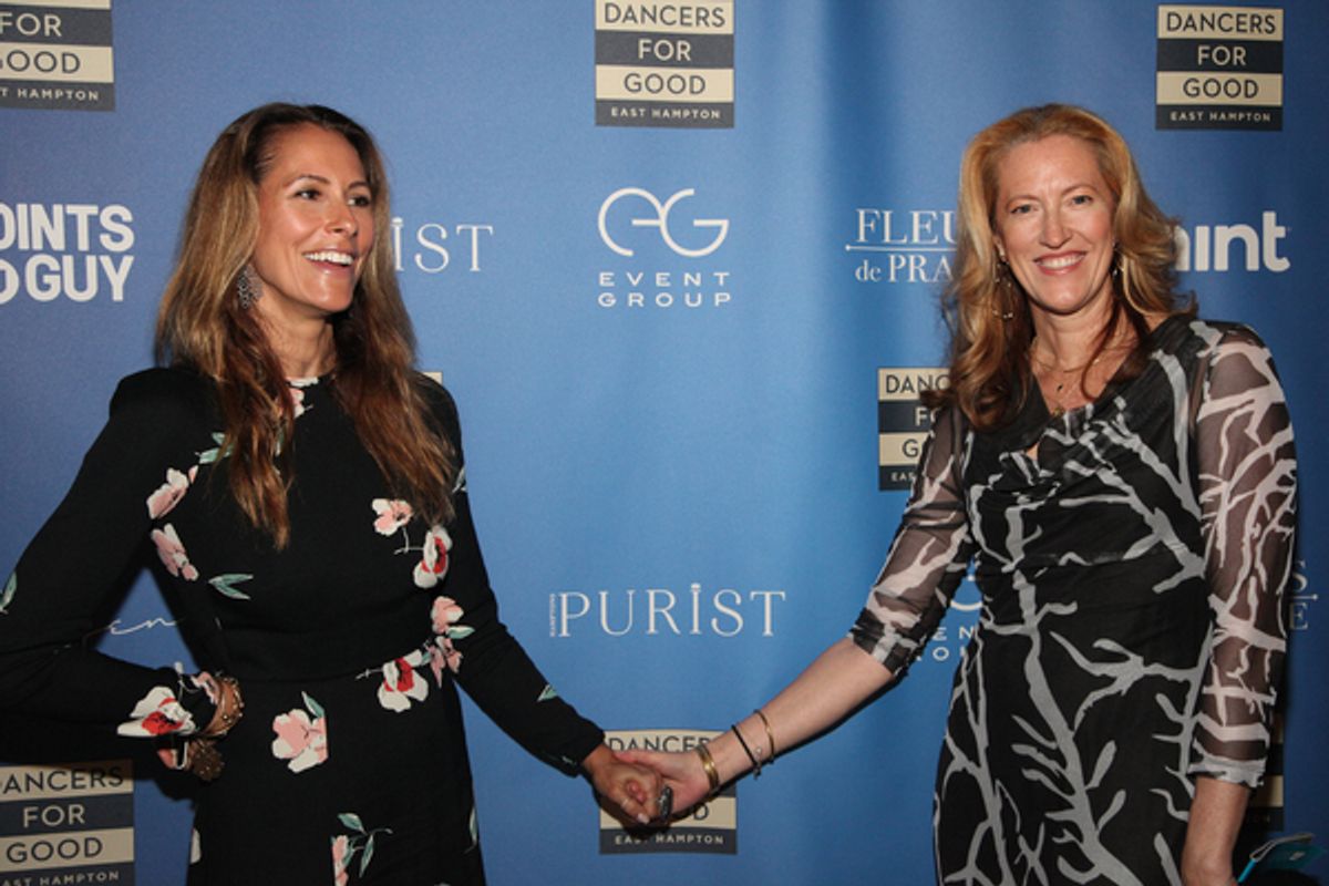 Cristina Cuomo and sister Andrea Greeven Douzet of Dancers For Good media partner The PURIST at 
