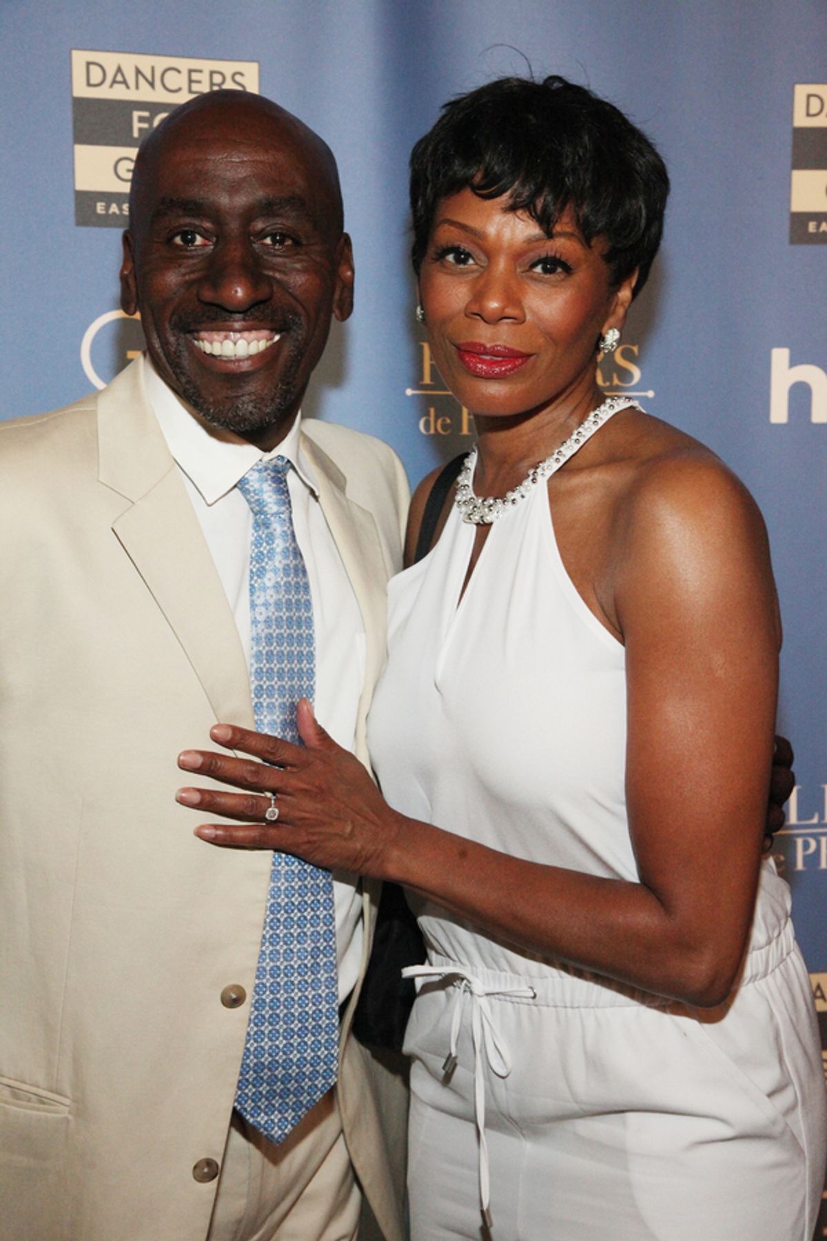 Chita presenter Lloyd Culbreath with Stephanie Pope at 