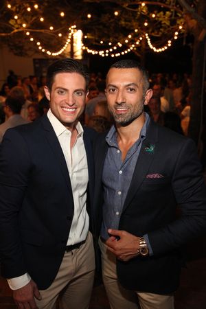 Co-producer Michael Apuzzo with Ali Ebrahimi Photo