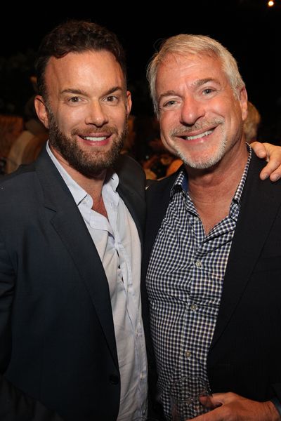 Choreographer Eryc Taylor and husband Michel Wallerstein Photo