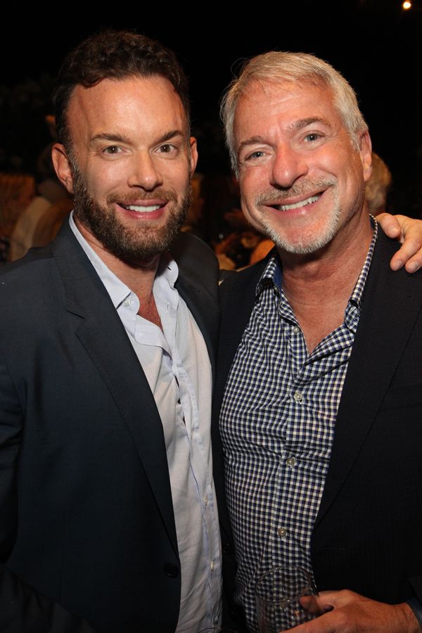 Choreographer Eryc Taylor and husband Michel Wallerstein Photo