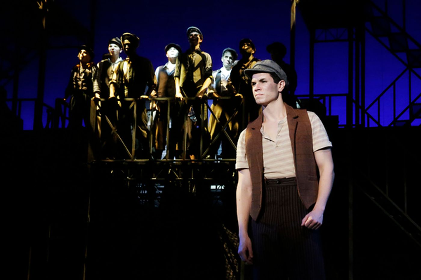 Photo Flash: First Look at NC Theatre's NEWSIES Starring Jason Gotay  Image