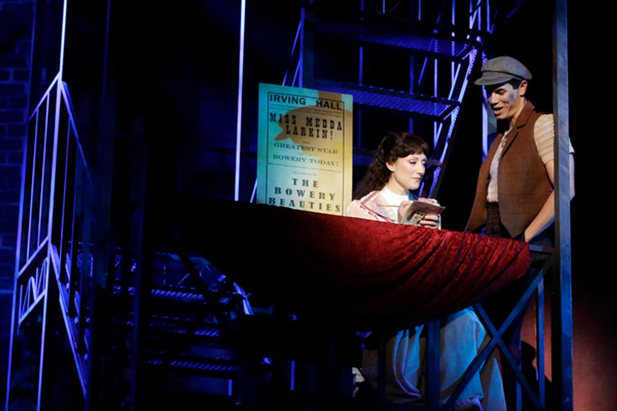 Shannon O'Boyle as Katherine and Jason Gotay as Jack at 