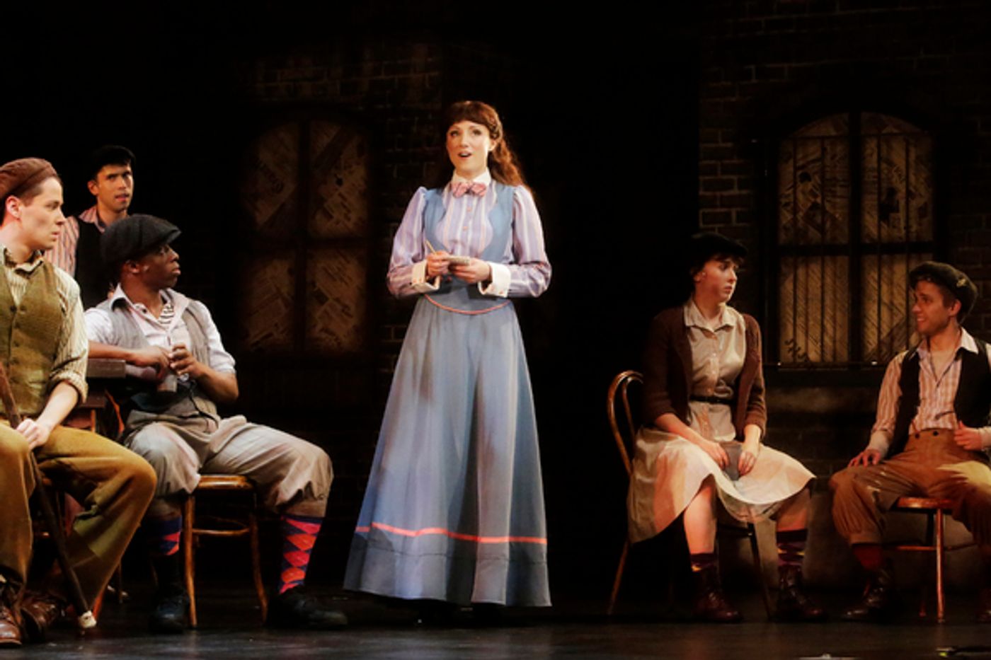 Photo Flash: First Look at NC Theatre's NEWSIES Starring Jason Gotay  Image