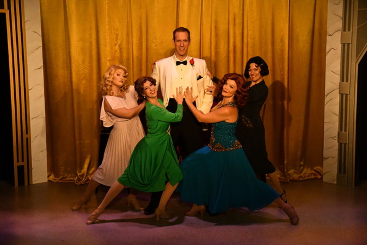 Melissa Minyard, Kelly Morris Rowan, Natalie Cordone, Alyssa Flowers, Zach Nadolski at 