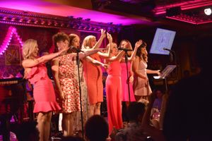 Libby Servais, Autumn Hurlbert,Lauren Zakrin, Rhiannon Hansen, Natalie Lander, Cassie Okenka and Rachel Potter @ BroadwayWorld Libby Servais, Autumn Hurlbert,Lauren Zakrin, Rhiannon Hansen, Natalie Lander, Cassie Photo