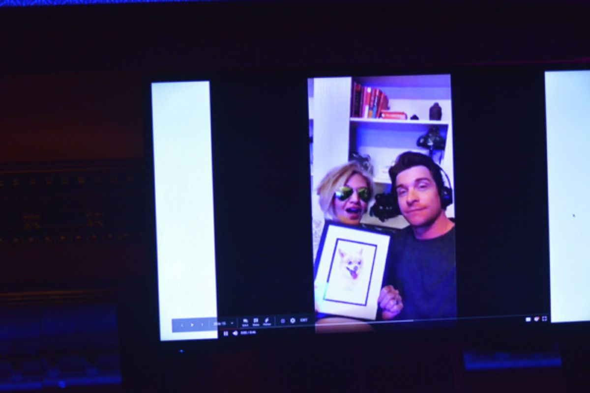 Orfeh and Andy Karl at 