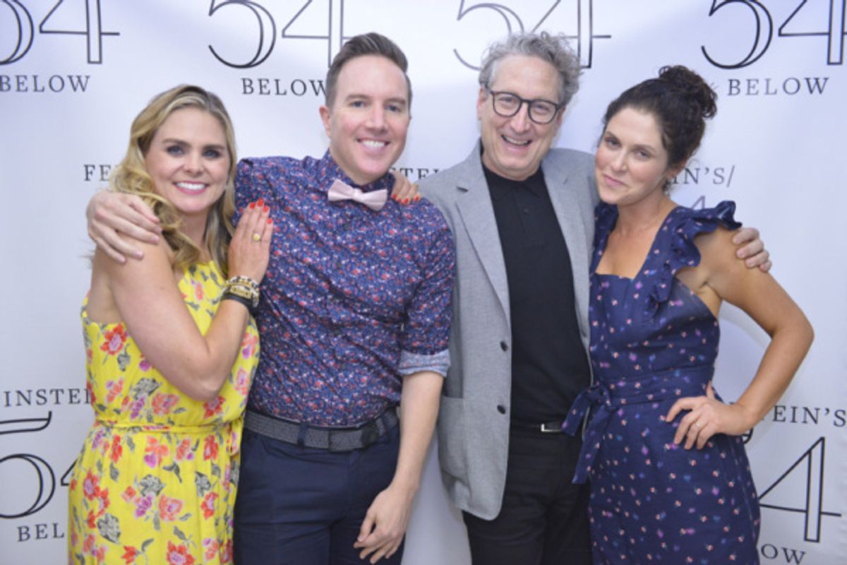 Heather Hach, Paul Canaan, Bernie Telsey and Amanda Lipitz at 