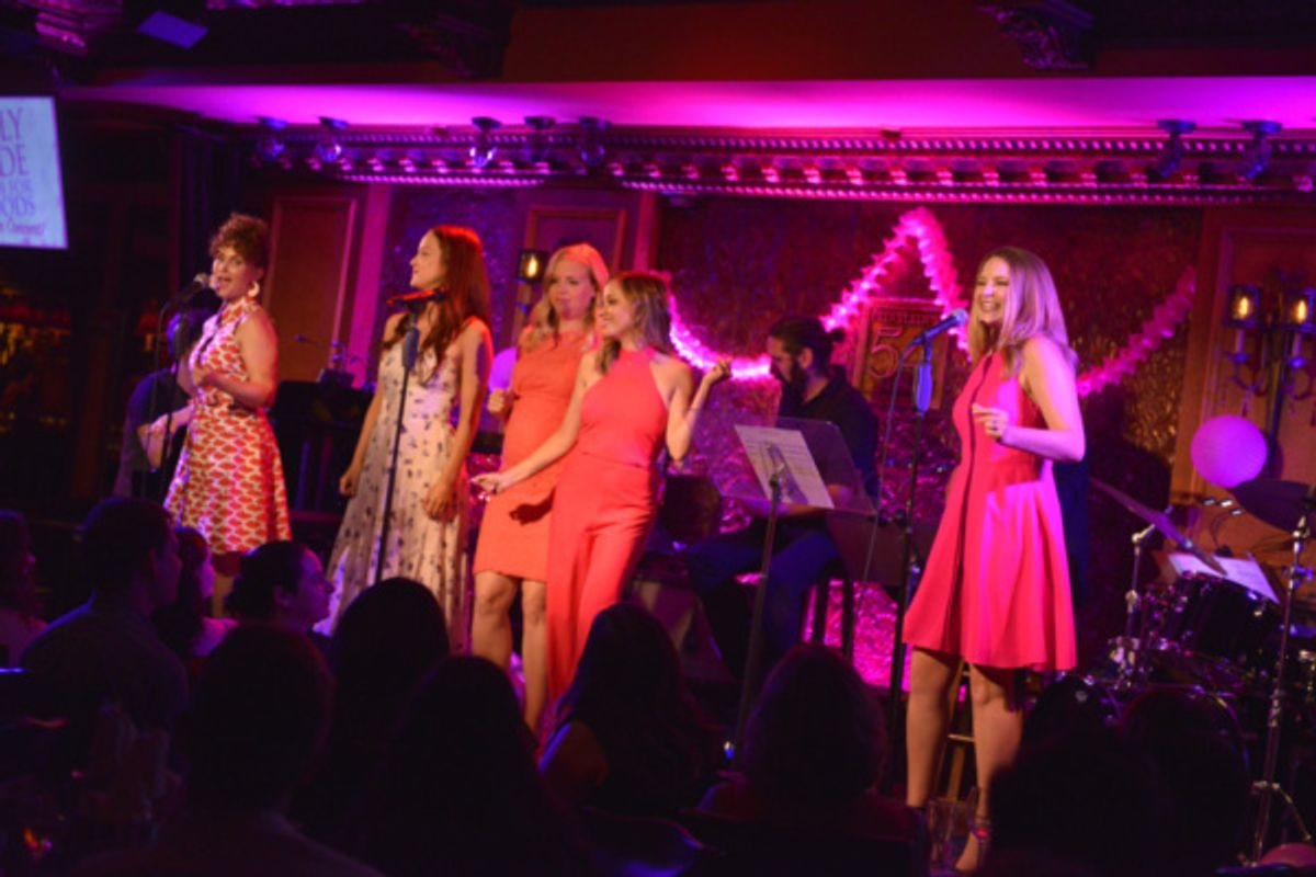 Autumn Hurlbert, Lauren Zakrin, Rhiannon Hansen, Natalie Lander and Cassie Okenka at 