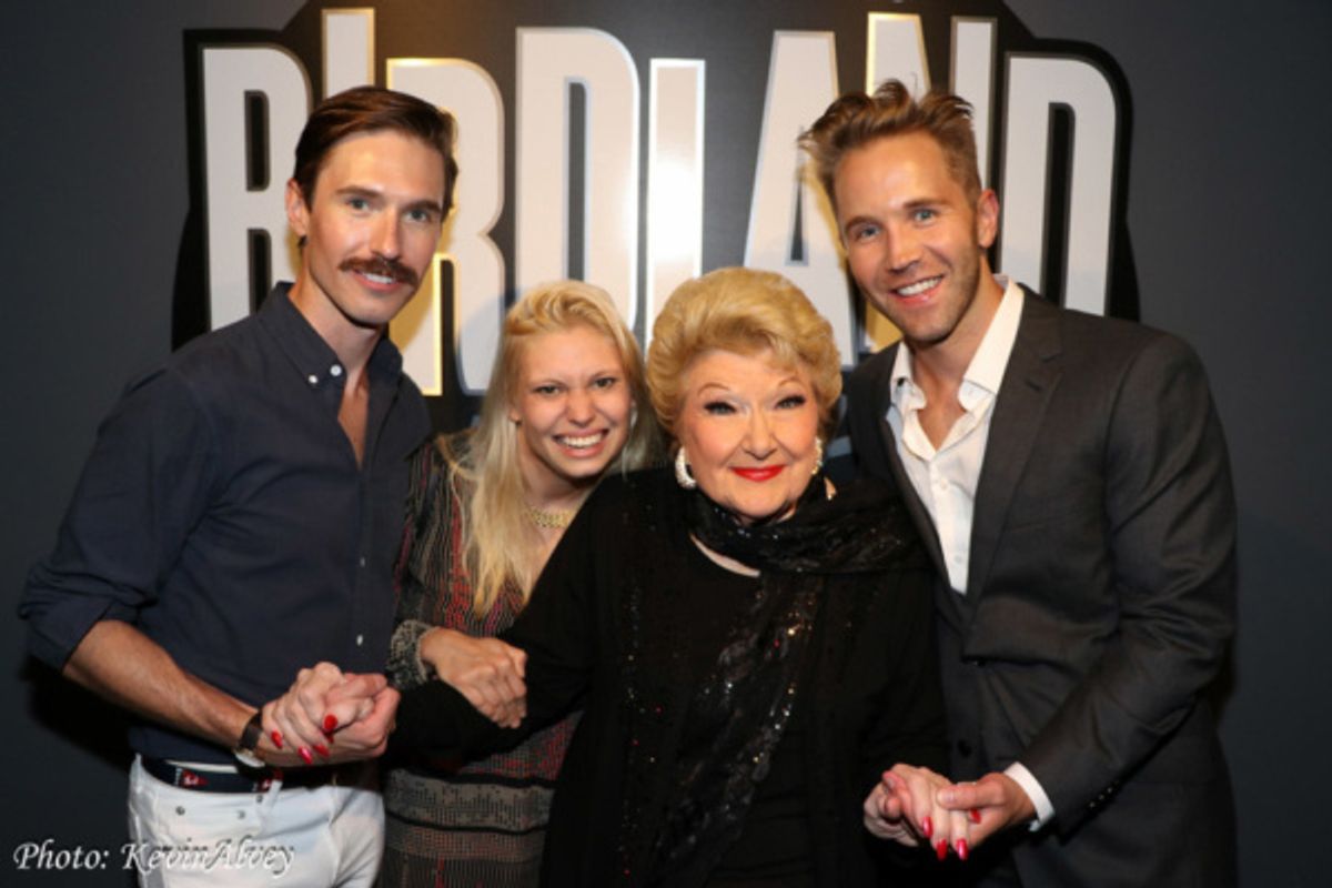 Andrew Nodell, Amy Roberts, Marilyn Maye, Robbie Gordy at 