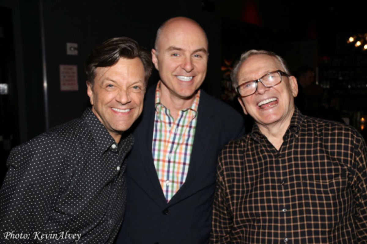 Jim Caruso, Joe McFate, Bob Mackie at 