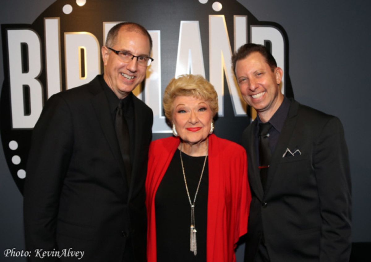 Tom Hubbard, Marilyn Maye, Daniel Glass at 