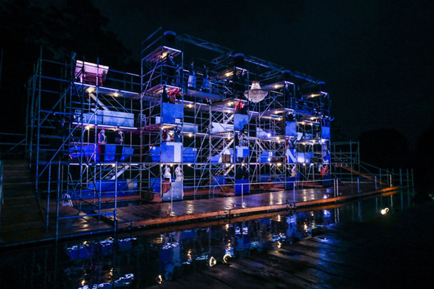 Photo Flash: Board Serenbe's Sinking Ship with a First Look at TITANIC  Image