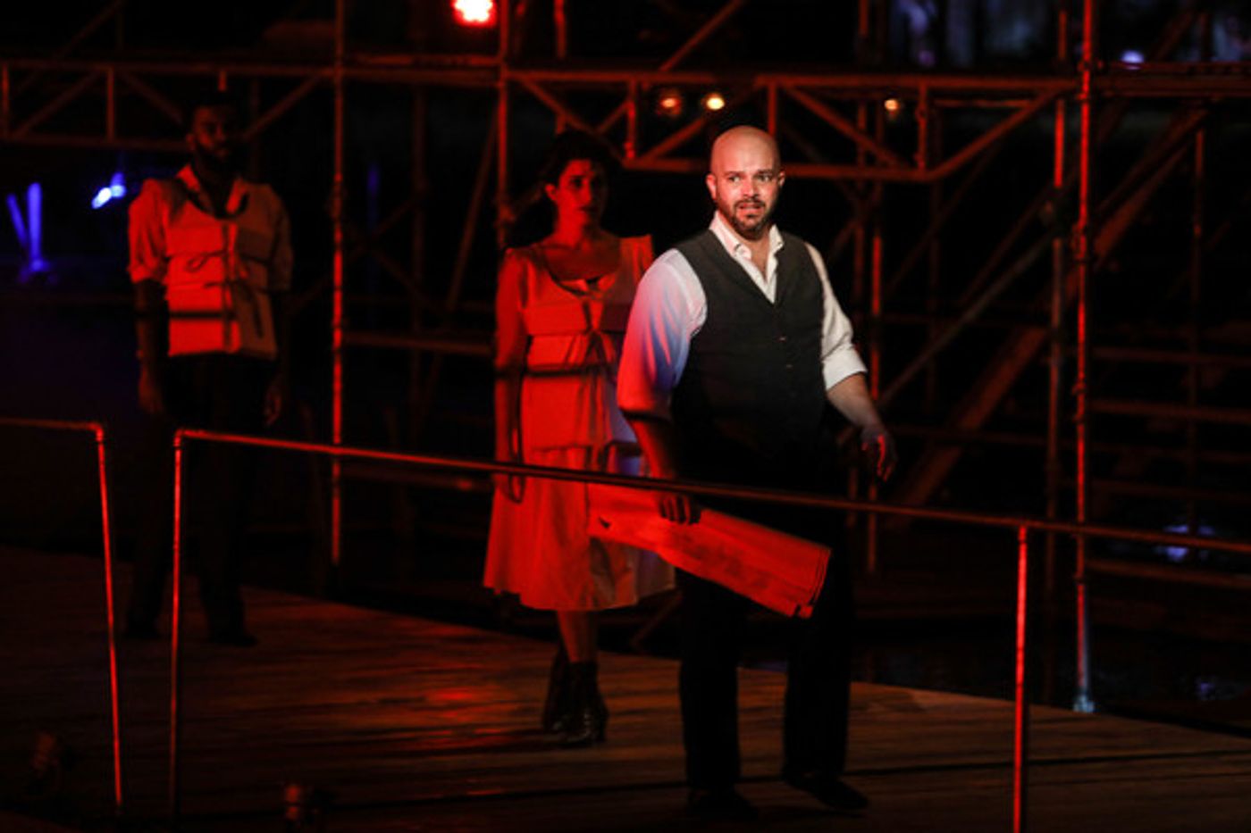 Photo Flash: Board Serenbe's Sinking Ship with a First Look at TITANIC  Image