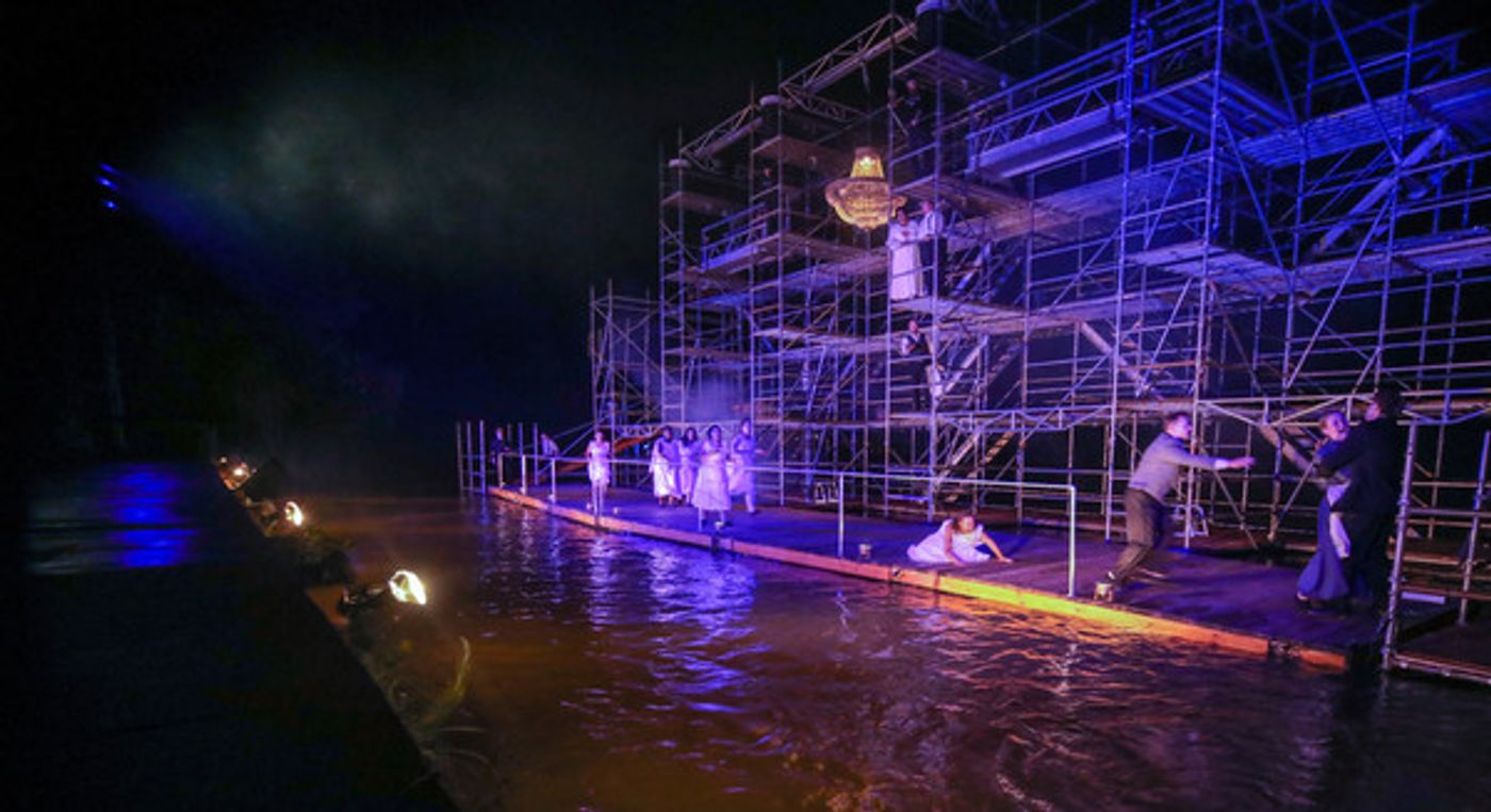 Photo Flash: Board Serenbe's Sinking Ship with a First Look at TITANIC  Image