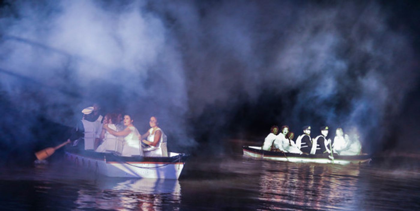 Photo Flash: Board Serenbe's Sinking Ship with a First Look at TITANIC  Image