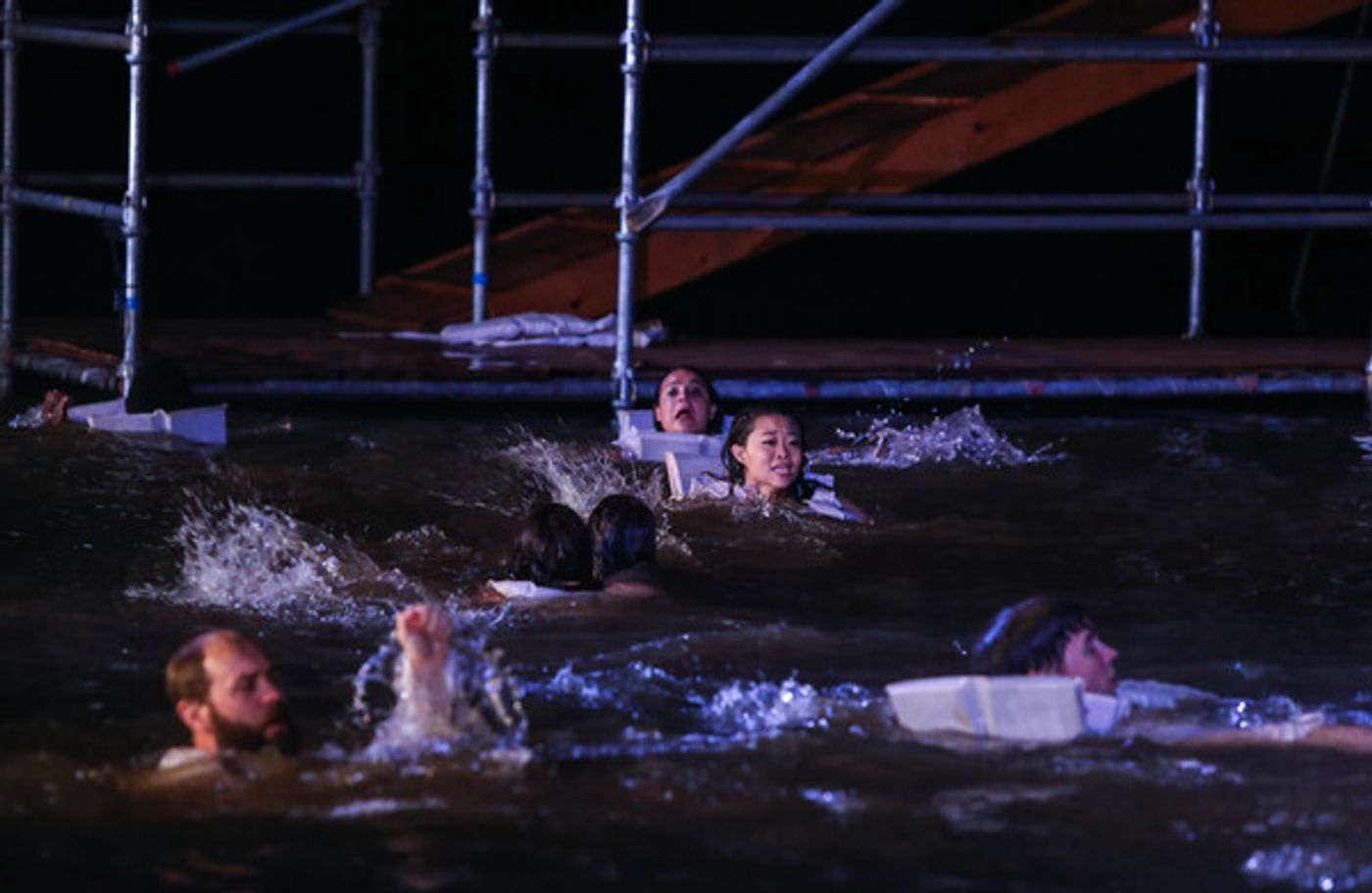 Photo Flash: Board Serenbe's Sinking Ship with a First Look at TITANIC  Image