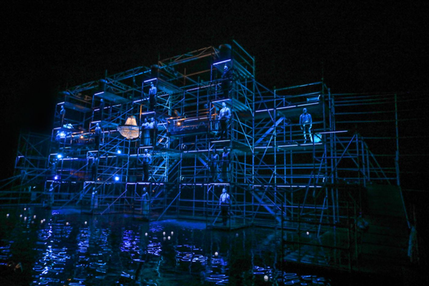 Photo Flash: Board Serenbe's Sinking Ship with a First Look at TITANIC  Image