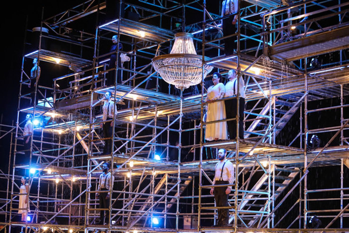 Photo Flash: Board Serenbe's Sinking Ship with a First Look at TITANIC  Image