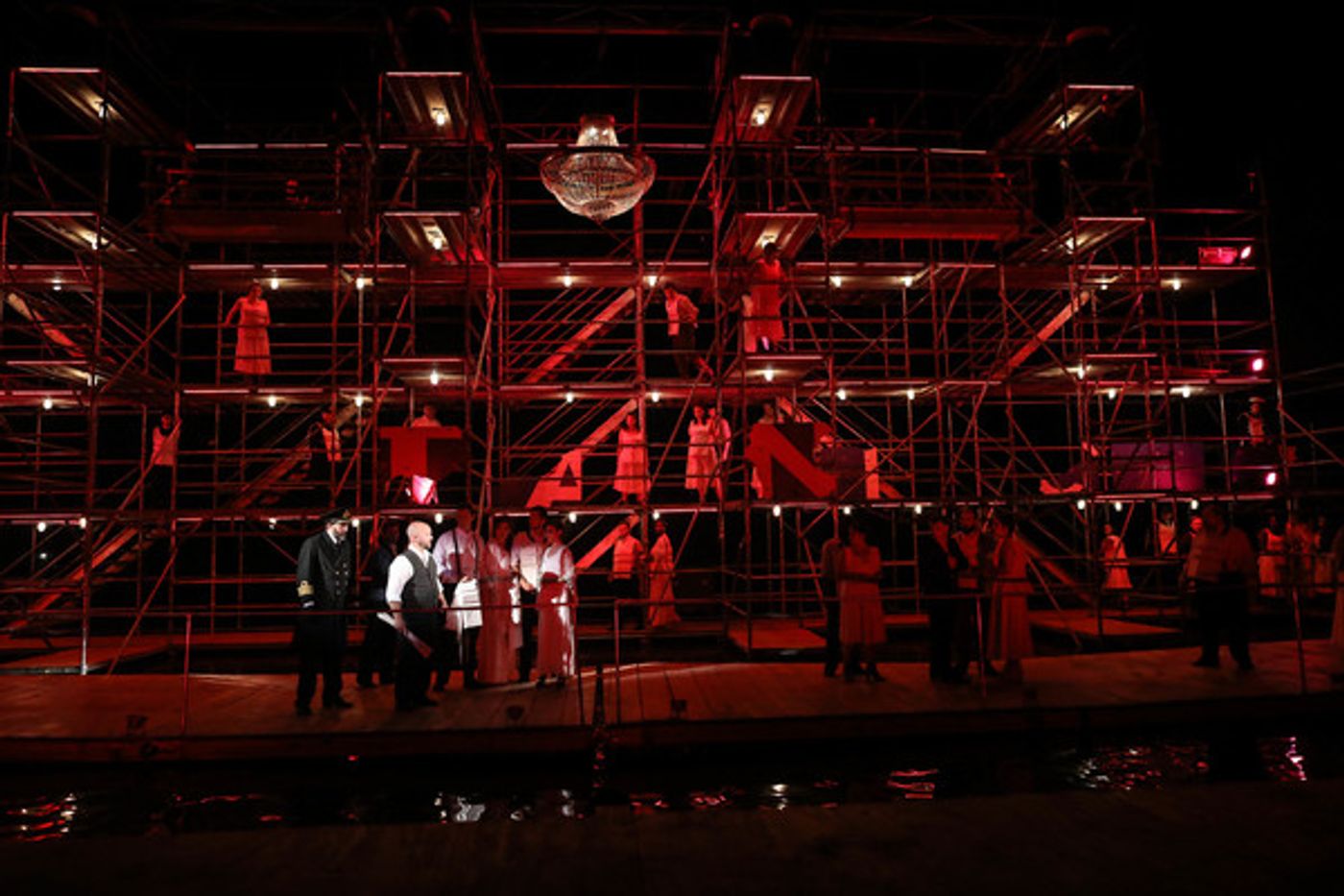 Photo Flash: Board Serenbe's Sinking Ship with a First Look at TITANIC  Image