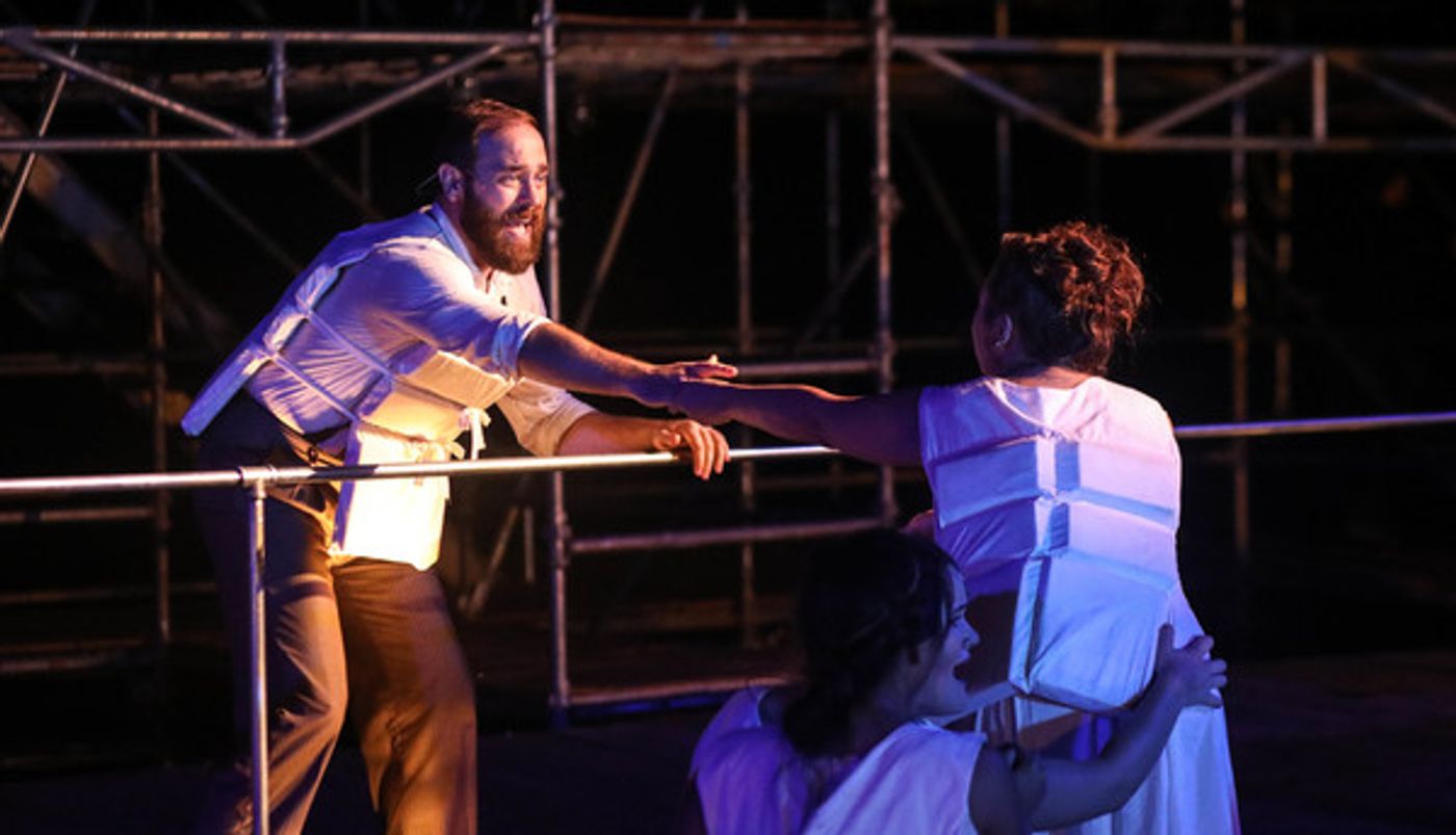 Photo Flash: Board Serenbe's Sinking Ship with a First Look at TITANIC  Image