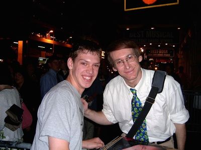 Ben with Rick Lyon Photo