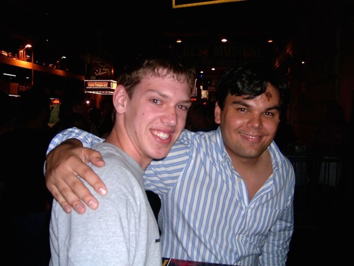 Ben with Robert Lopez at 