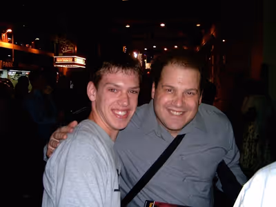 Ben with Jordan Gelber Photo