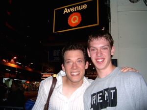 Ben with John Tartaglia Photo