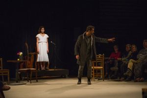 Arabella Galbo and Michael Raver. @ BroadwayWorld Arabella Galbo and Michael Raver. Photo