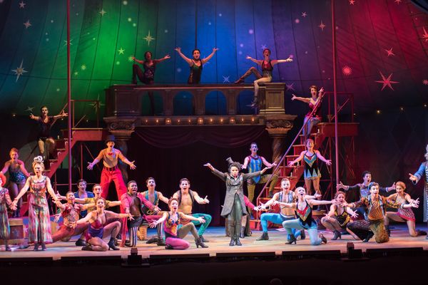 The Leading Player (Debra M. Walton) and company have 