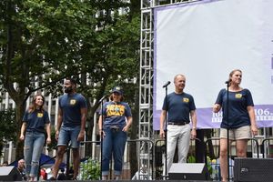 Alex Finke, De'Lon Grant, Sharon Wheatley, Lee MacDougall, and Julie Reiber Photo