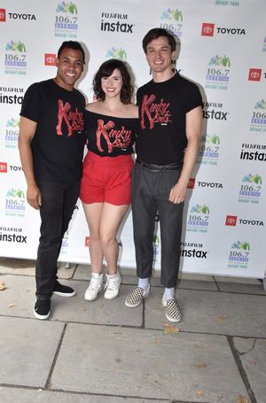 Stephane Duret, Mia Gentile and John Jeffrey Martin Photo