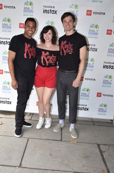 Stephane Duret, Mia Gentile and John Jeffrey Martin Photo