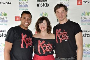From Kinky Boots-Stephane Duret, Mia Gentile and John Jeffrey Martin Photo