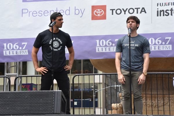 Ari'el Stachel and Etai Benson Photo