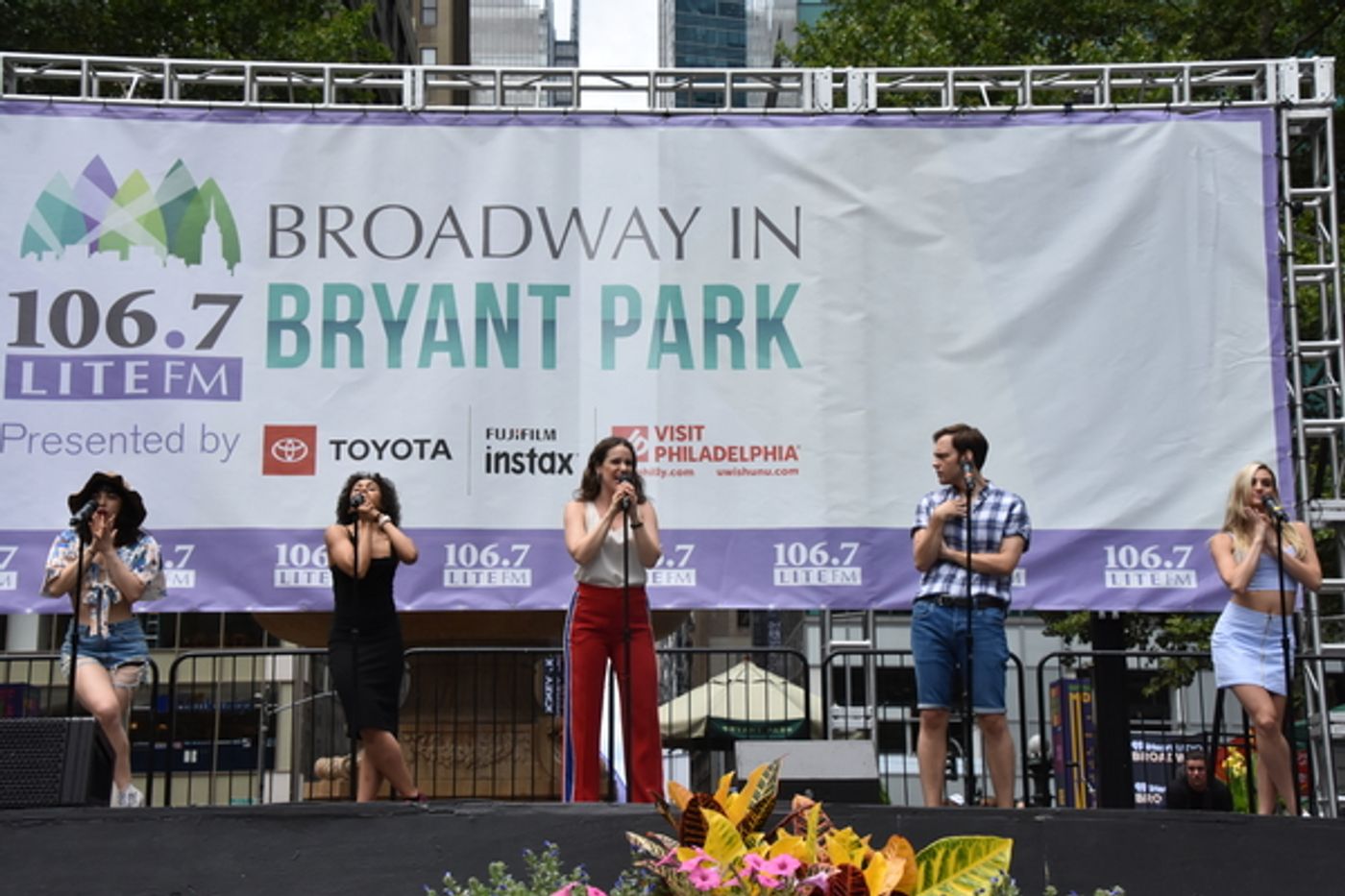 Photo Coverage: THE BAND'S VISIT, COME FROM AWAY, KINKY BOOTS and More Take the Stage at Broadway in Bryant Park Photo Coverage: THE BAND'S VISIT, COME FROM AWAY, KINKY BOOTS and More Take the Stage at Broadway in Bryant Park Image