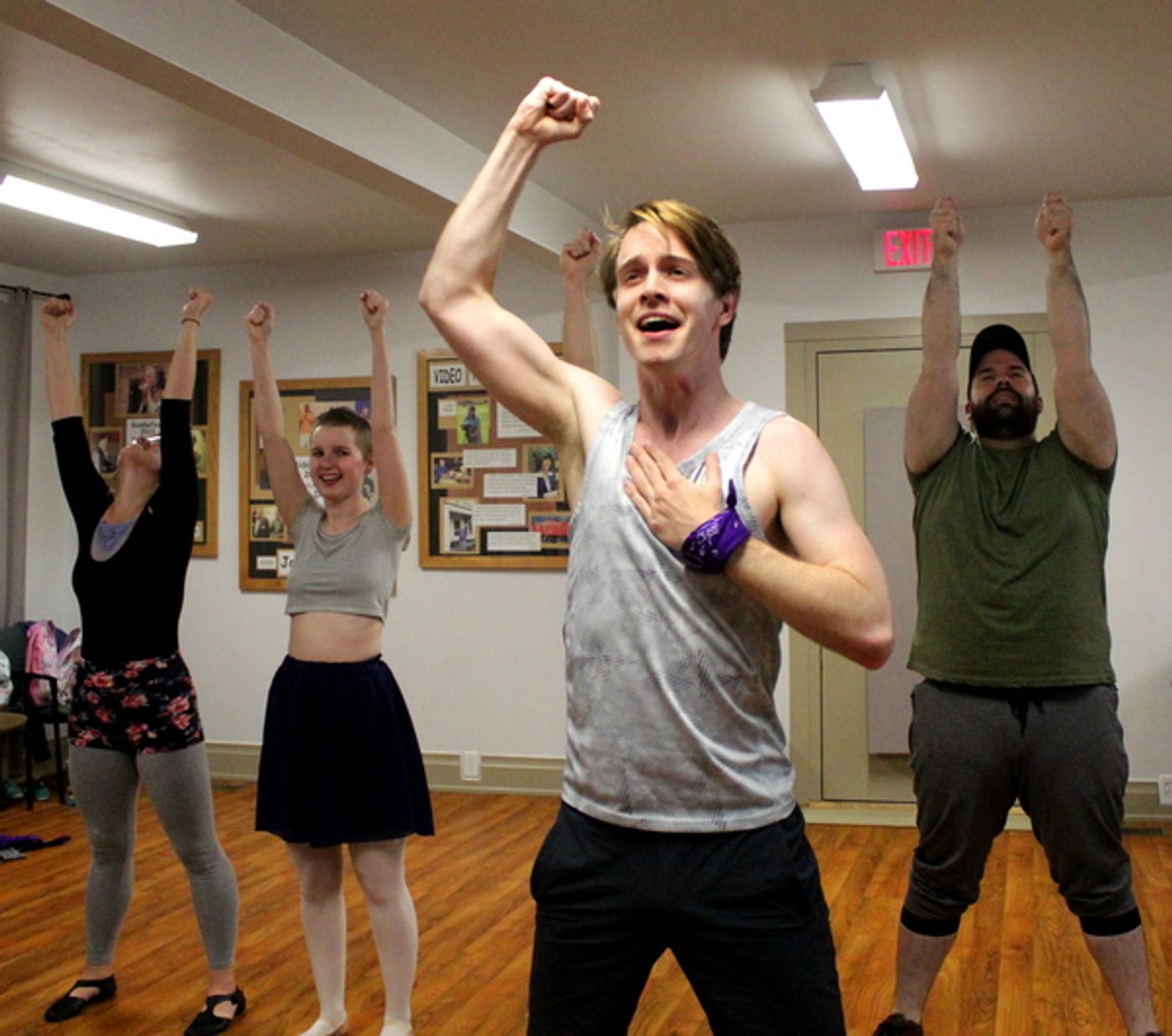Photo Flash: Parkway Playhouse Prepares for GODSPELL  Image