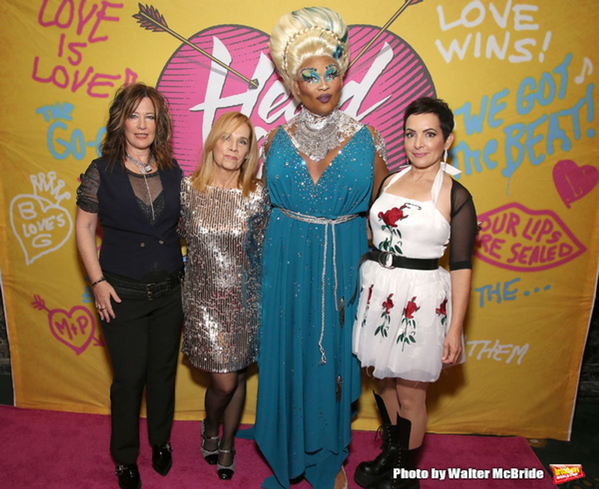 Kathy Valentine, Charlotte Caffey, Peppermint and Jane Wiedlin  at 