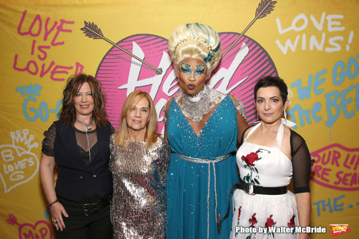 Kathy Valentine, Charlotte Caffey, Peppermint and Jane Wiedlin  at 