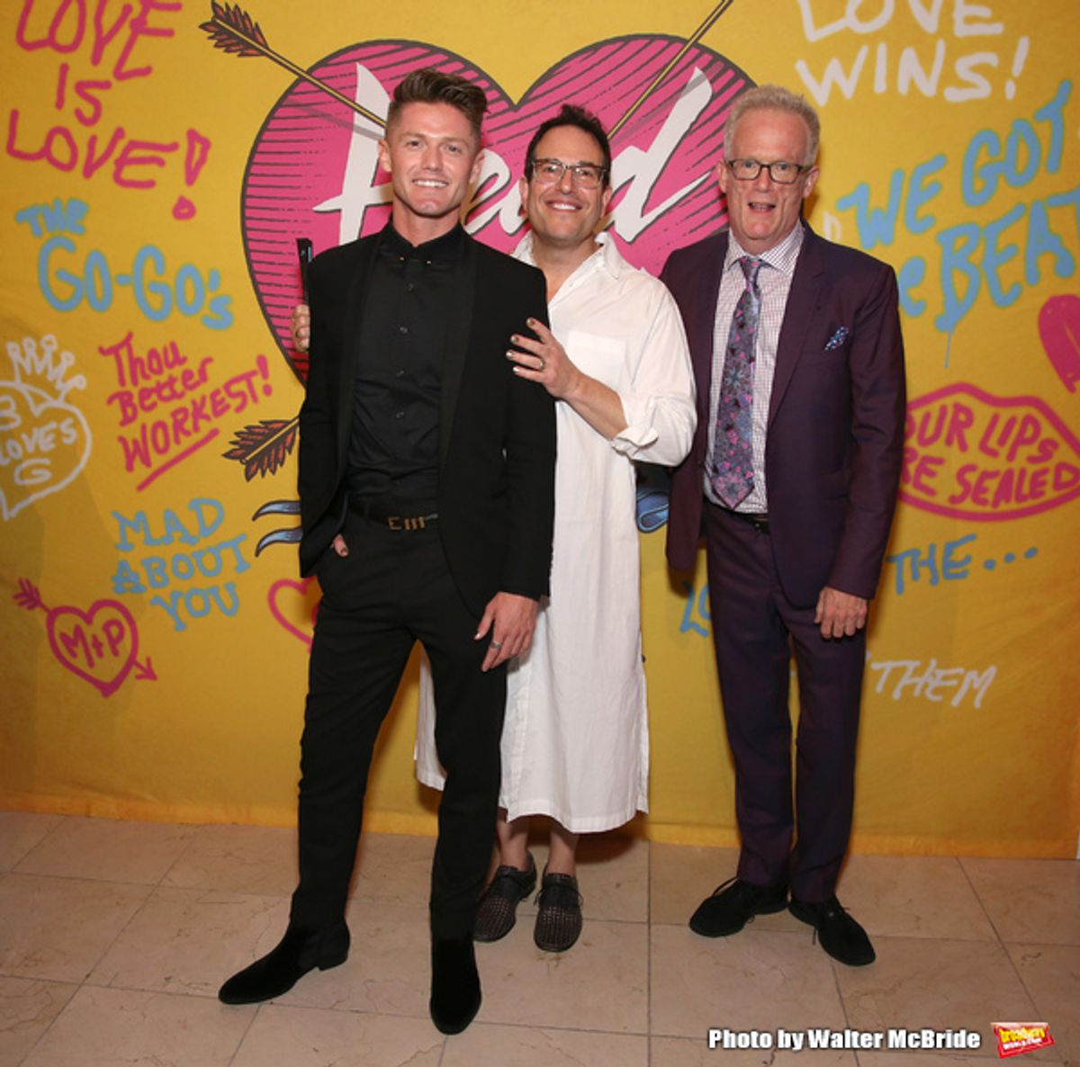 Spencer Liff, Michael Mayer and James Magruder at 