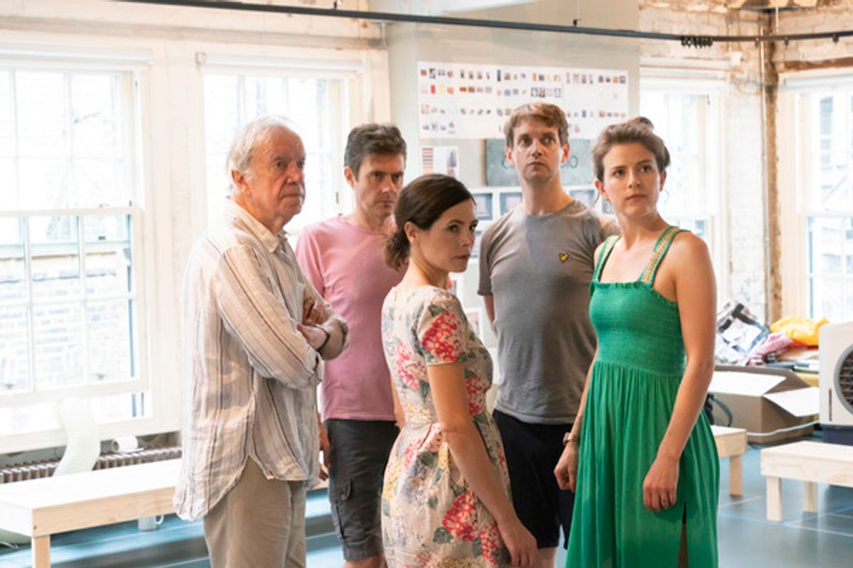 James Laurenson, Paul Higgins, Elaine Cassidy, Emmet Kirwan, Aisling Loftus at 