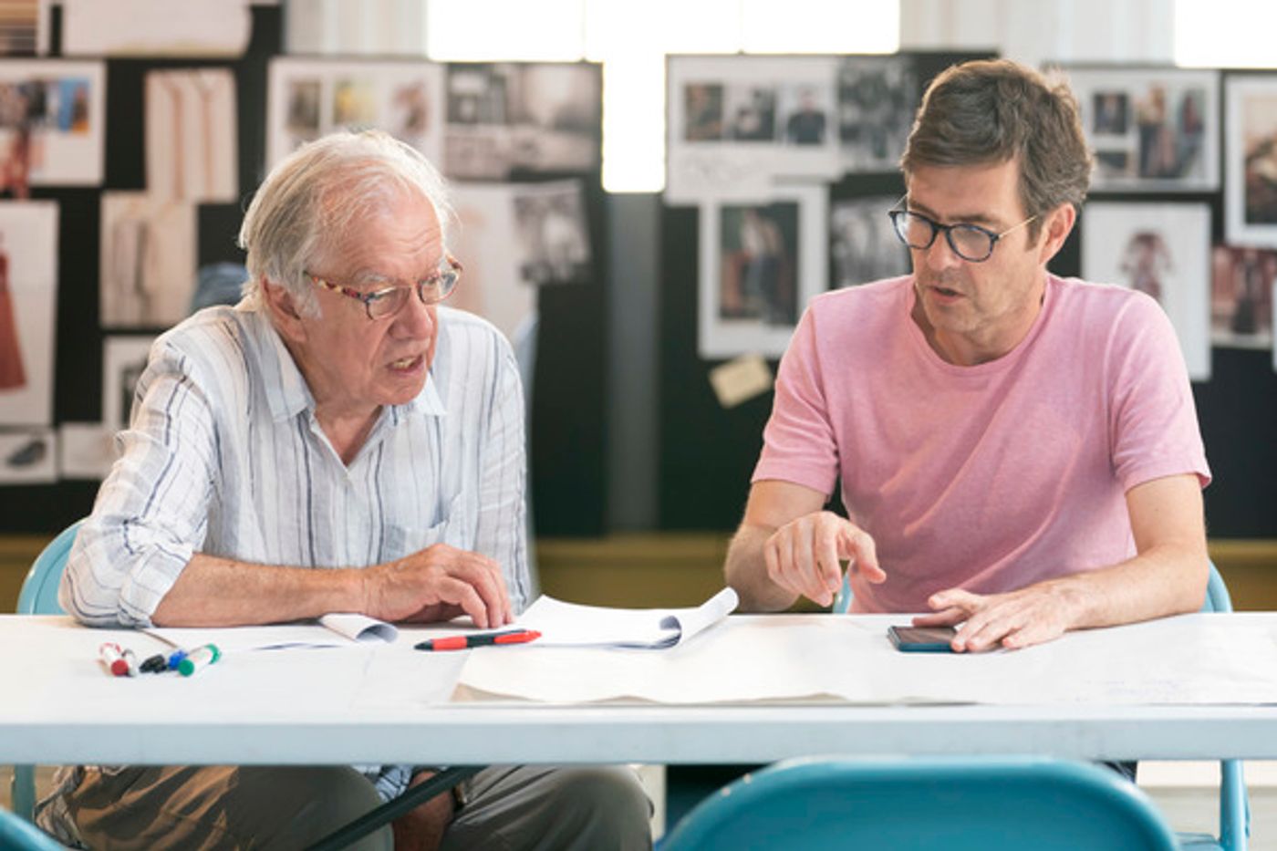 Photo Flash: In Rehearsal with the Donmar's ARISTOCRATS  Image