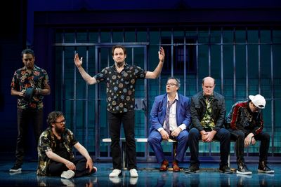 Manu Narayan, Jay Klaitz, Mitchell Jarvis, Tad Wilson, Paul Whitty, and Sawyer Nunes Photo