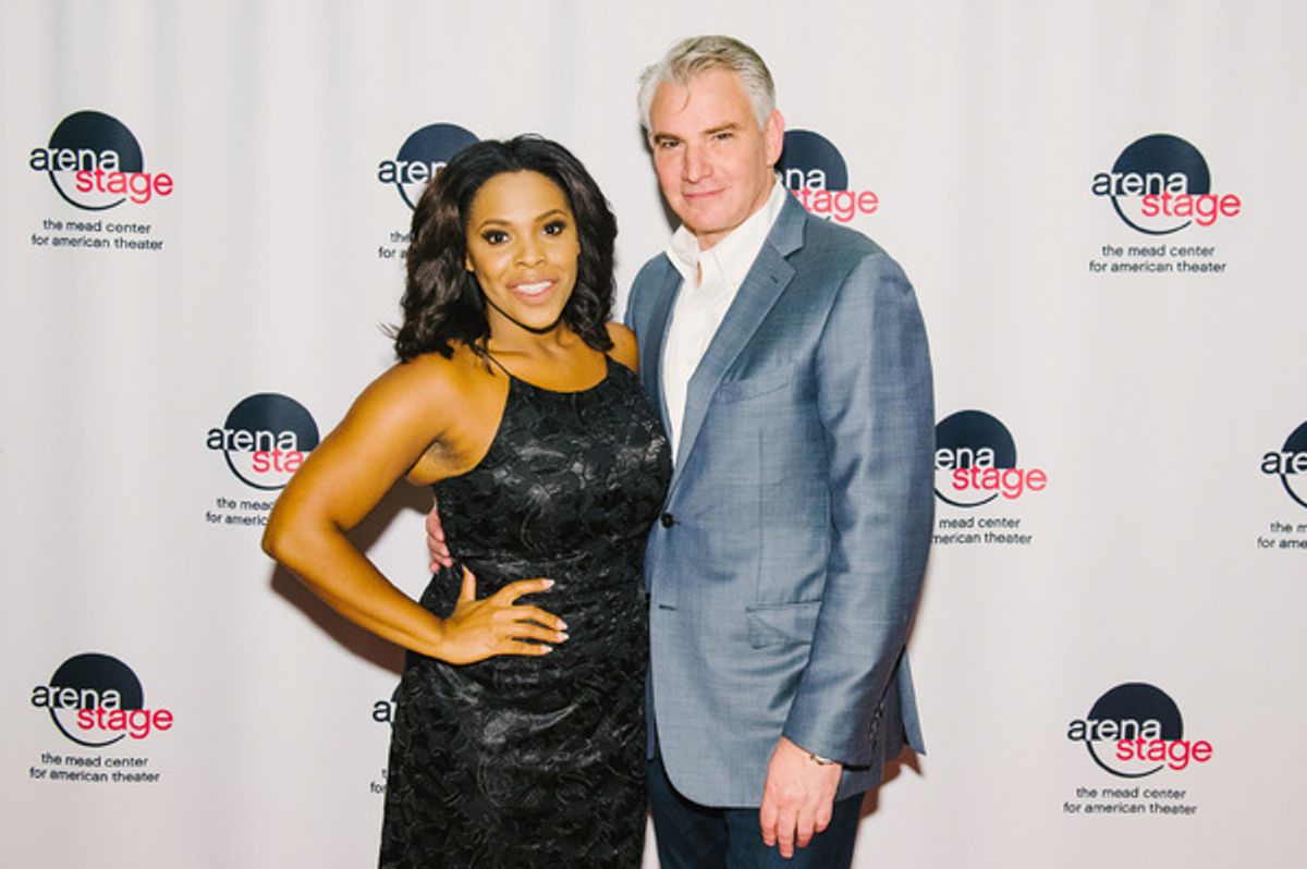 Bryonha  Marie  Parham and  Douglas  Sills at 