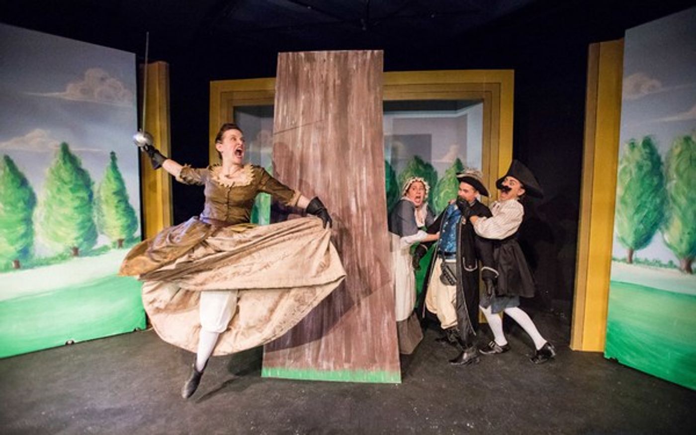 Photo Flash: THE LADY DEMANDS SATISFACTION from Babes With Blades Theatre Company Photo Flash: THE LADY DEMANDS SATISFACTION from Babes With Blades Theatre Company Image