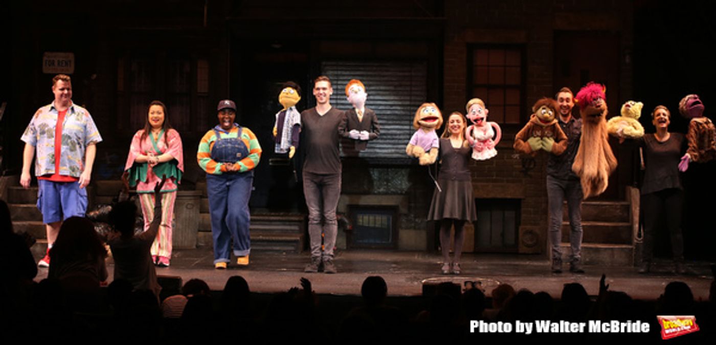 Exclusive Photo Coverage: Stephanie D'Abruzzo, Rick Lyon, Jennifer Barnhart and John Tartaglia Join the Cast of AVENUE Q  Image