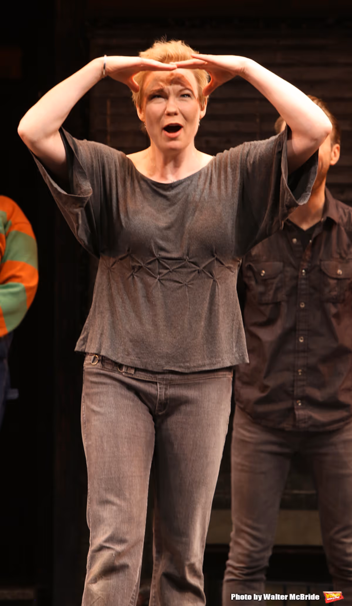 Original cast member Jennifer Barnhart at Exclusive Stephanie D'Abruzzo, Rick Lyon, Jennifer Barnhart and John Tartaglia Join the Cast of AVENUE Q